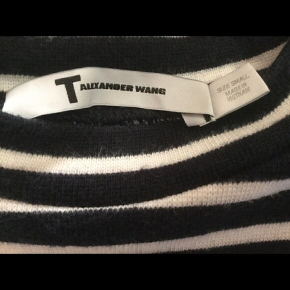 ALEXANDER WANG Striped Crop Top - Picture 4 of 5